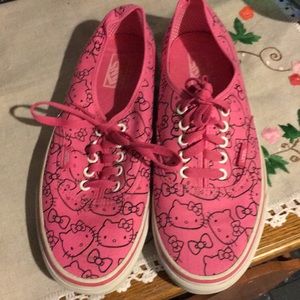 Vans Authentic Pink Hello Kitty shoes